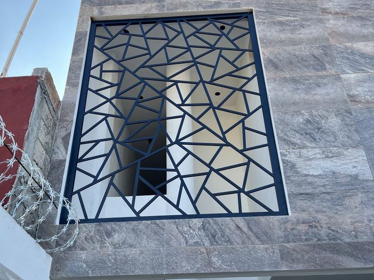 Triangular pattern security grille by The Classic Forge