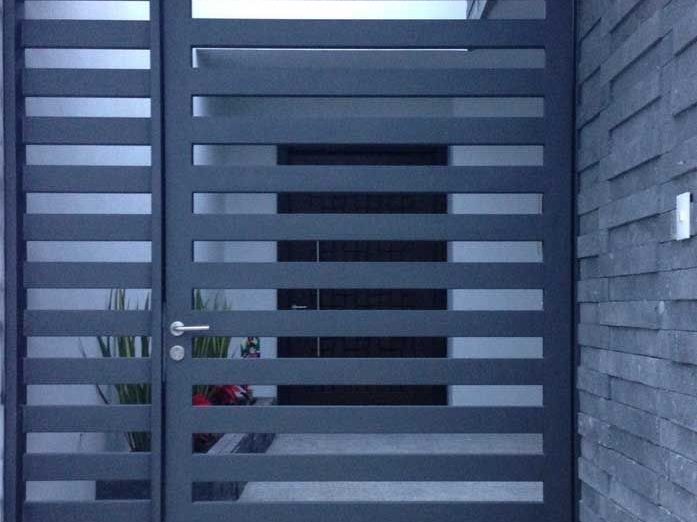 Pedestrian steel gate project