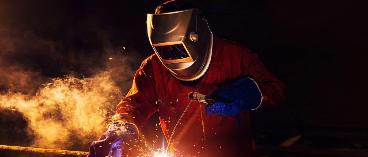 Brian at work in The Classic Forge workshop