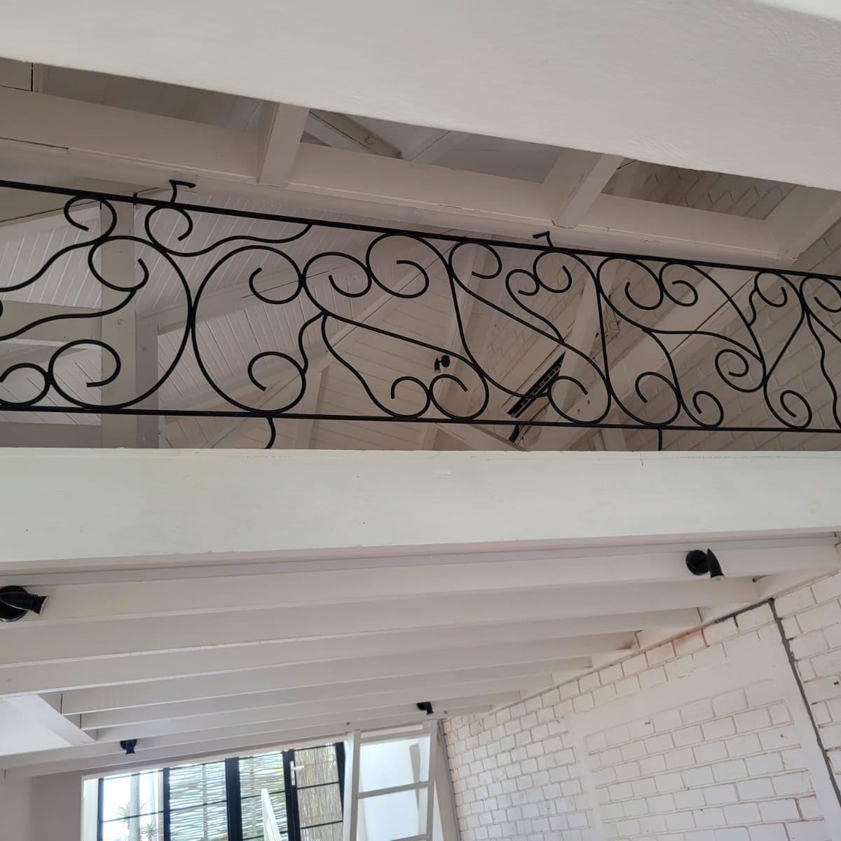 Finished custom steelwork detail